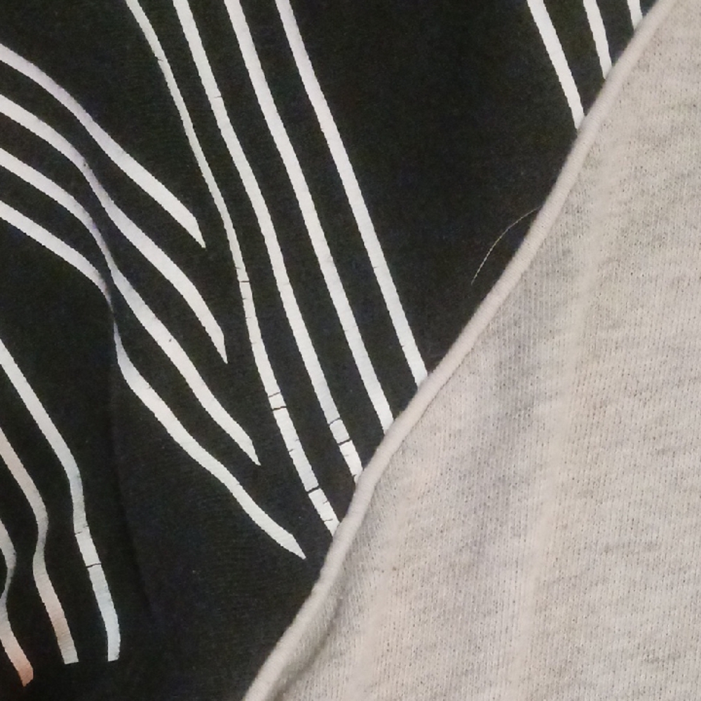 Gray and Black Pink Victoria Secret Long Sleeve Sweatshirt - Picture 3 of 5